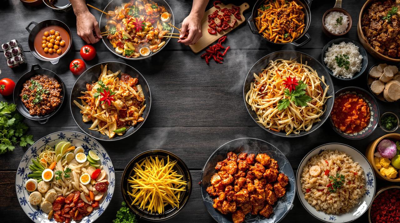 飘零影院美食地图：舌尖上的中国味道